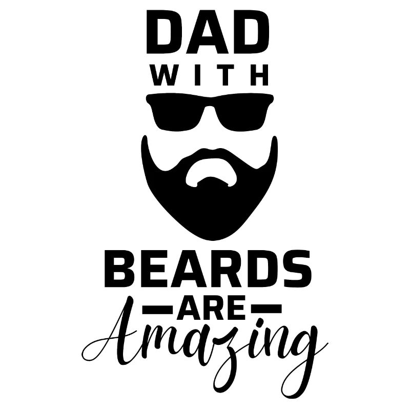 Dad with beards are amazing.