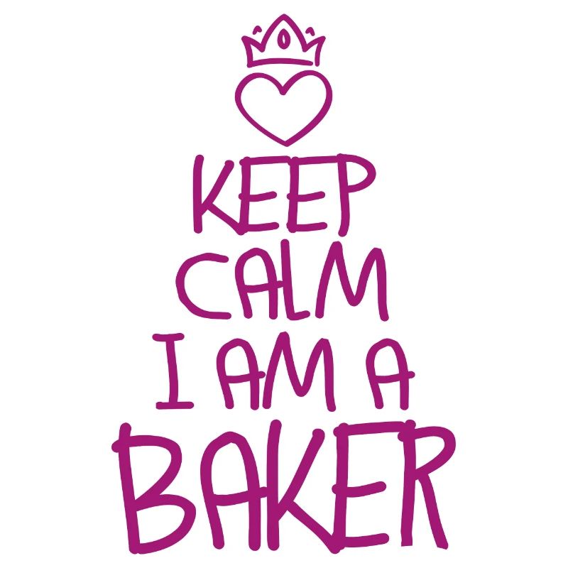 Keep Calm Baker Cool Baker Cadeau