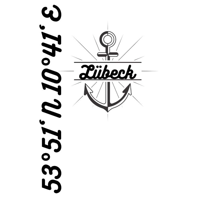 Lübeck coordinates Maritime motif