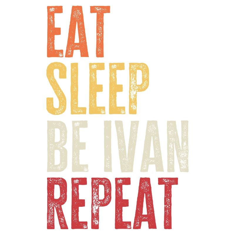Mange, dors Be Ivan Répéter Nom rétro
