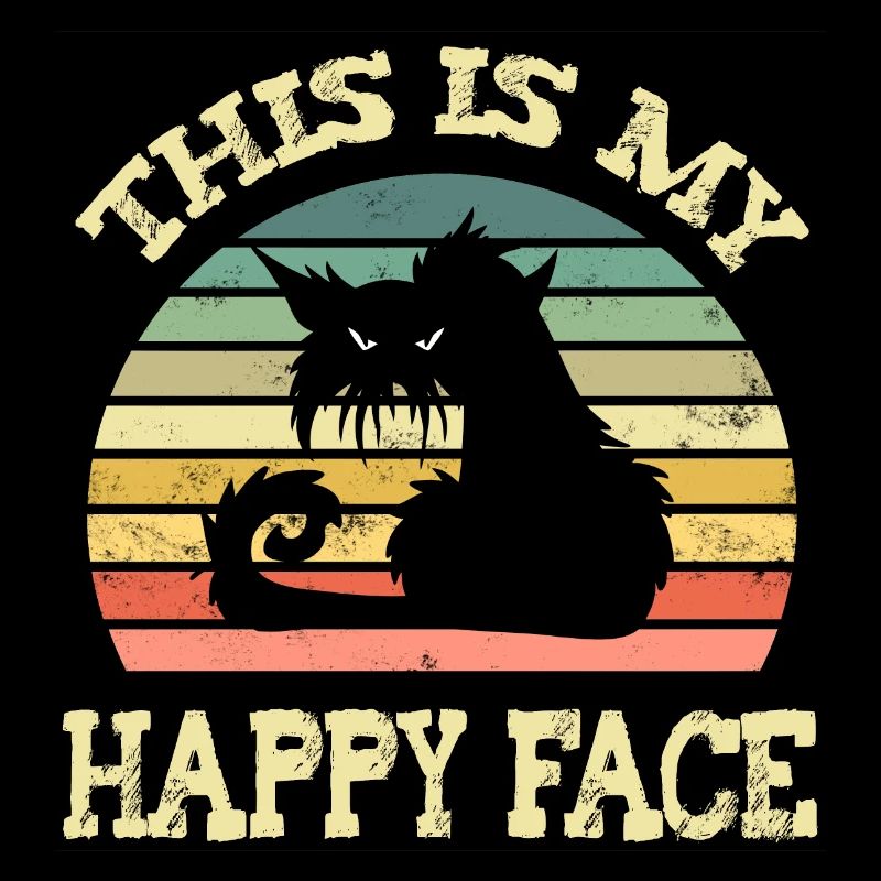 Chat grincheux