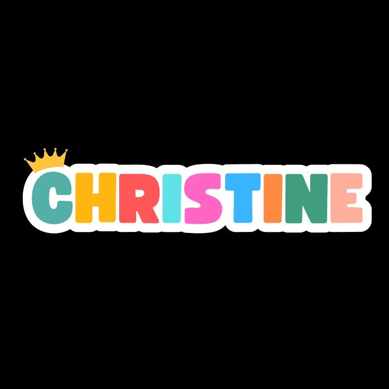Christine! Customizable