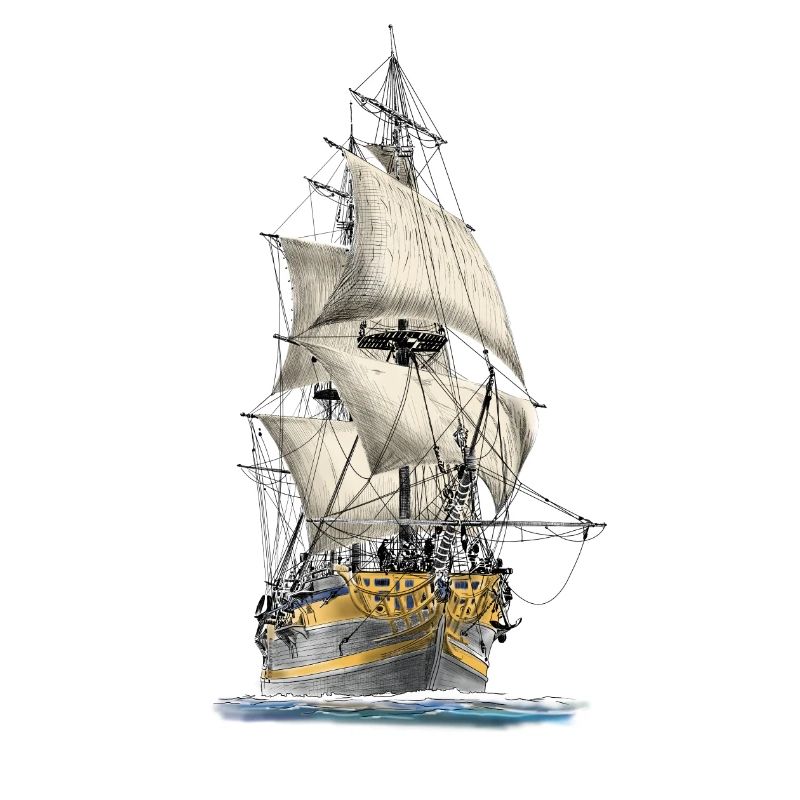 sailing ship