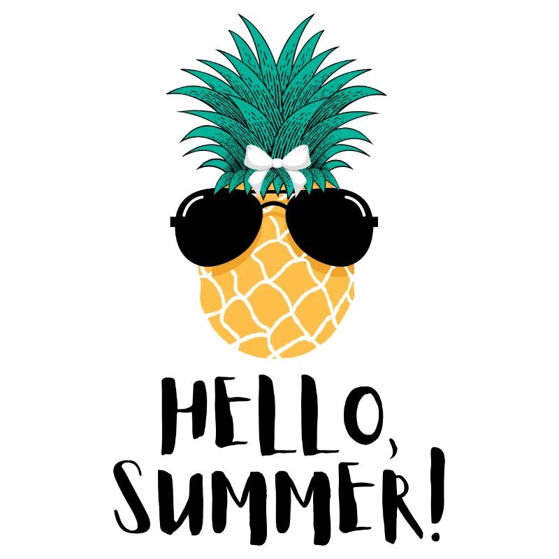 Hello summer pineapple