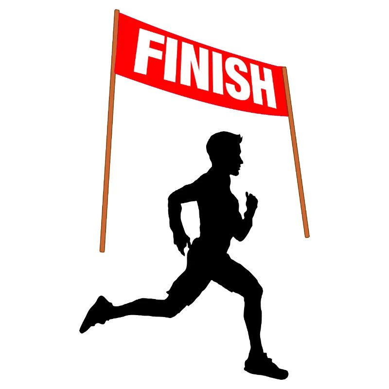 Arrivée du coureur – Victory Run