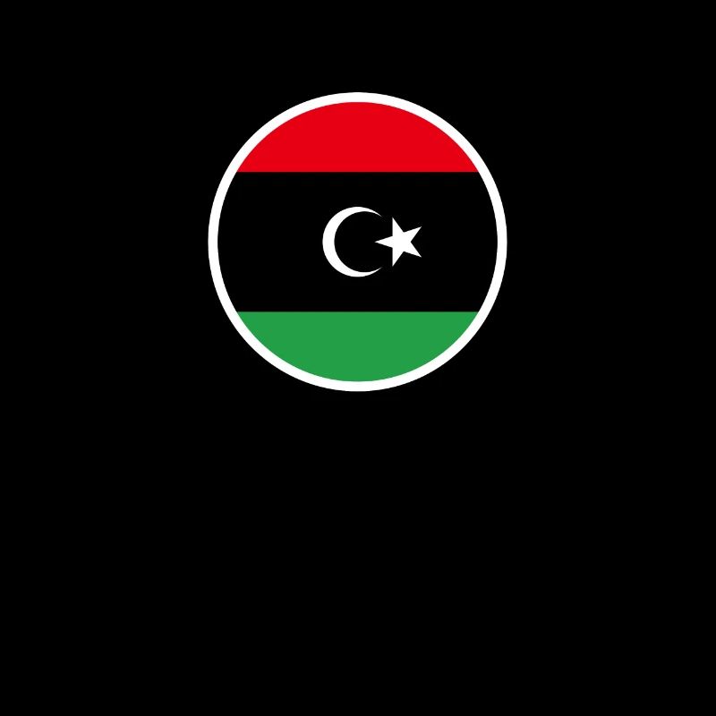 Libyen Libysche Flagge Libyer