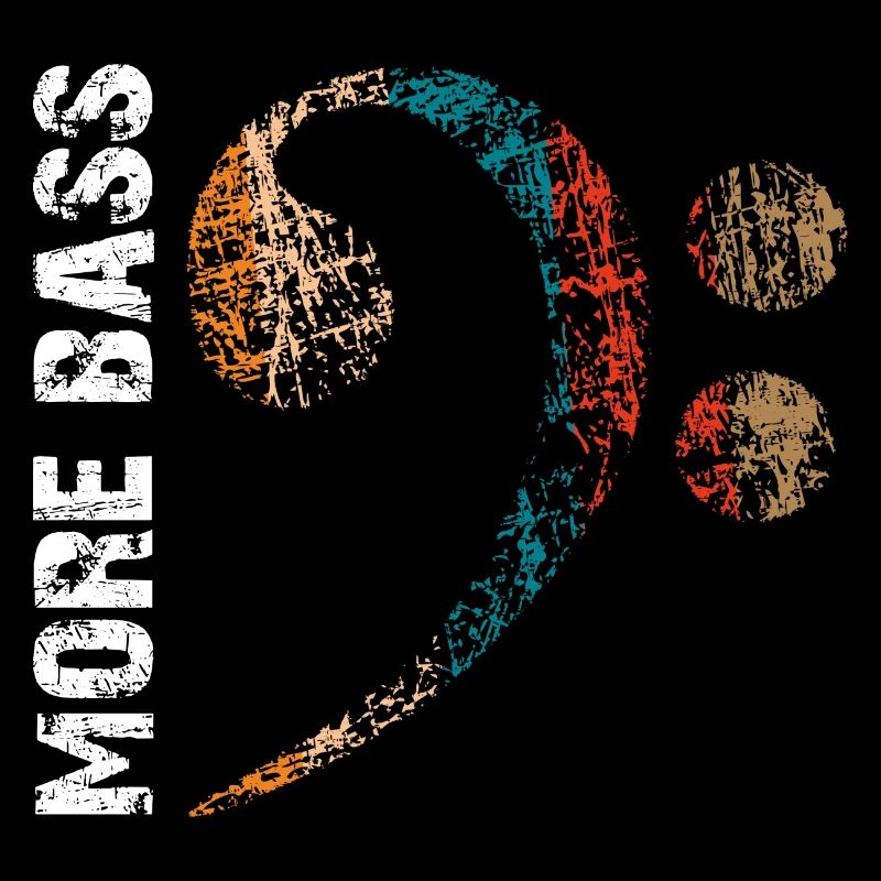 Plus de basses s’il vous plaît, grosse clé de fa