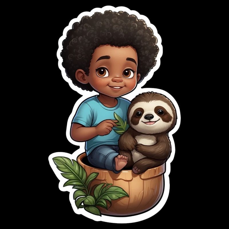 Child Sloth Gift Idea Gift Proposal