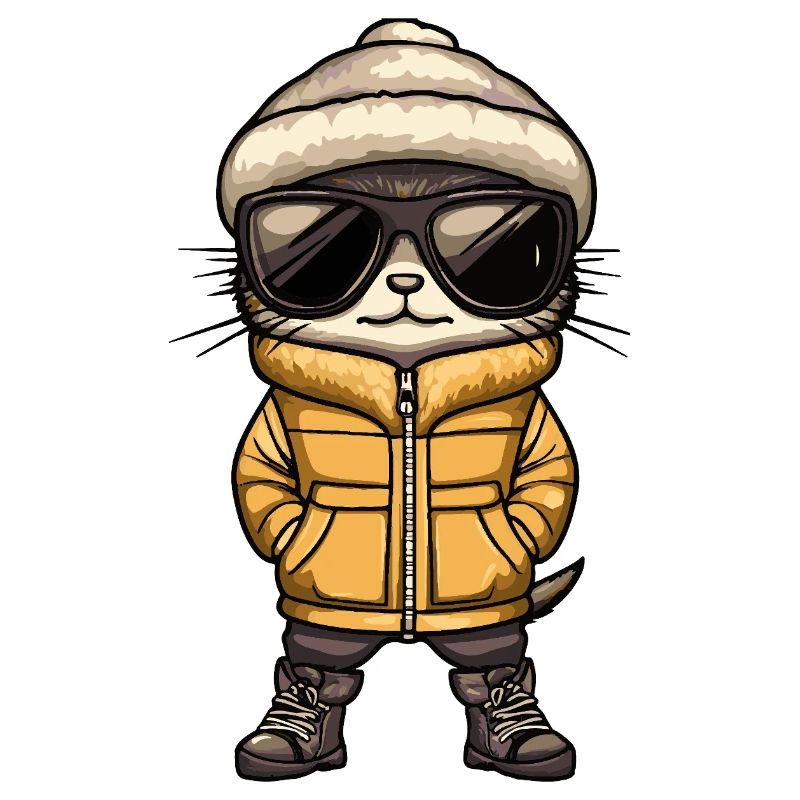 Erdmännchen Cool Comic