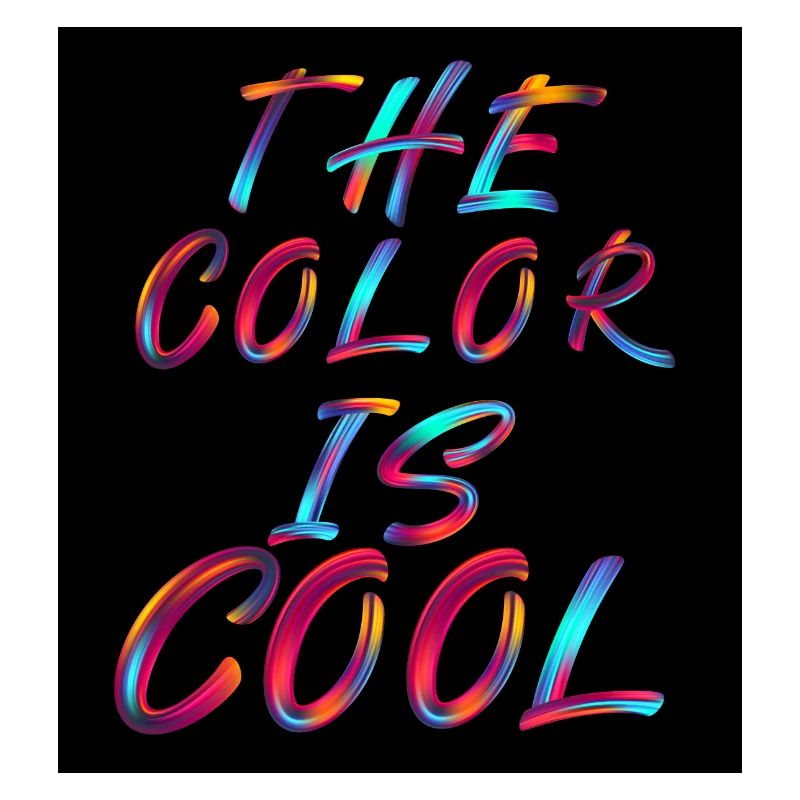 thème coloré, image en couleur
