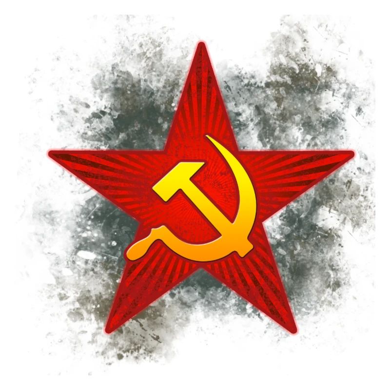 Soviet red star emblem