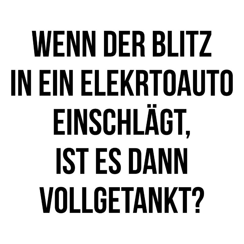 Wenn der Blitz in ein E Auto einschlägt getankt