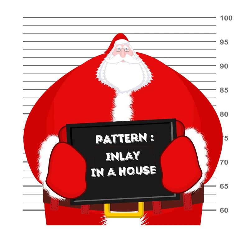 Der Weihnachtsmann ist ein Schläger