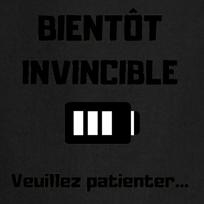 BIENTOT INVINCIBLE BLACK