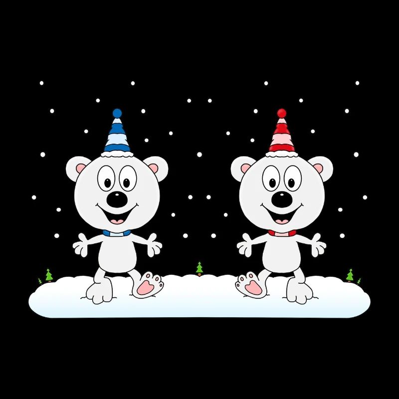 EISBÄREN - SCHNEE - WINTER - EISBÄR - LIEBE - LOVE