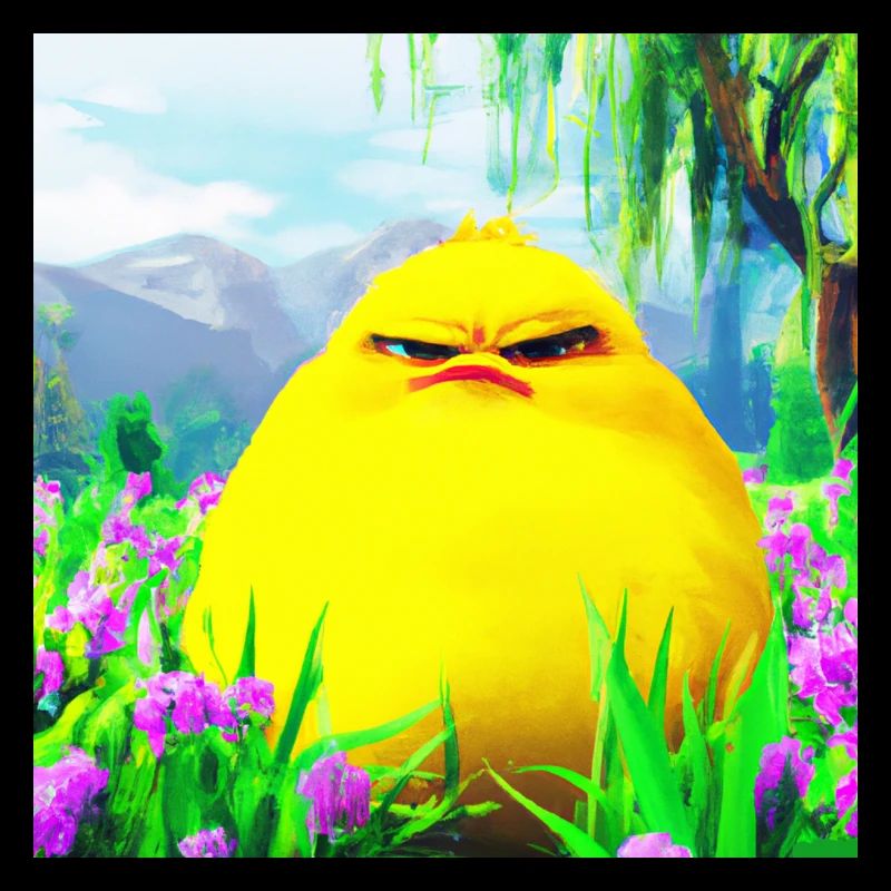 grumpie chick das Originale