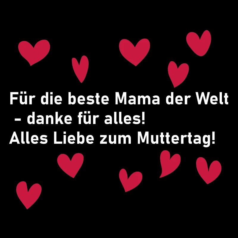 Für die beste Mama der Welt - Muttertags Geschenk