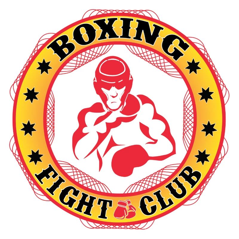 Conception de club de combat de boxe