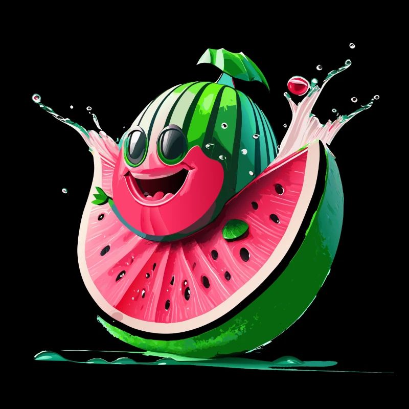 Funny Water Melon