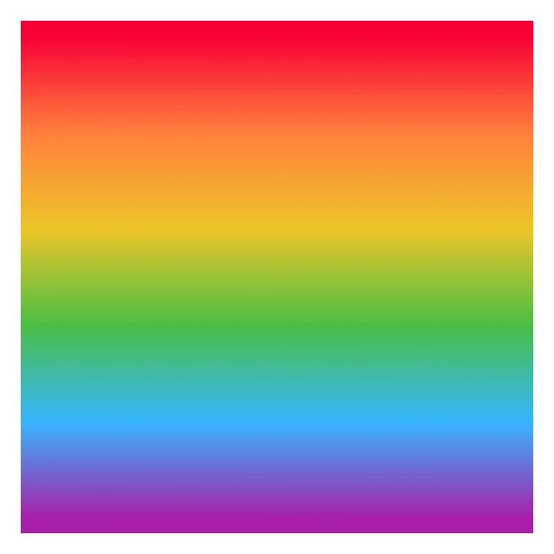 Rainbow flag gradient