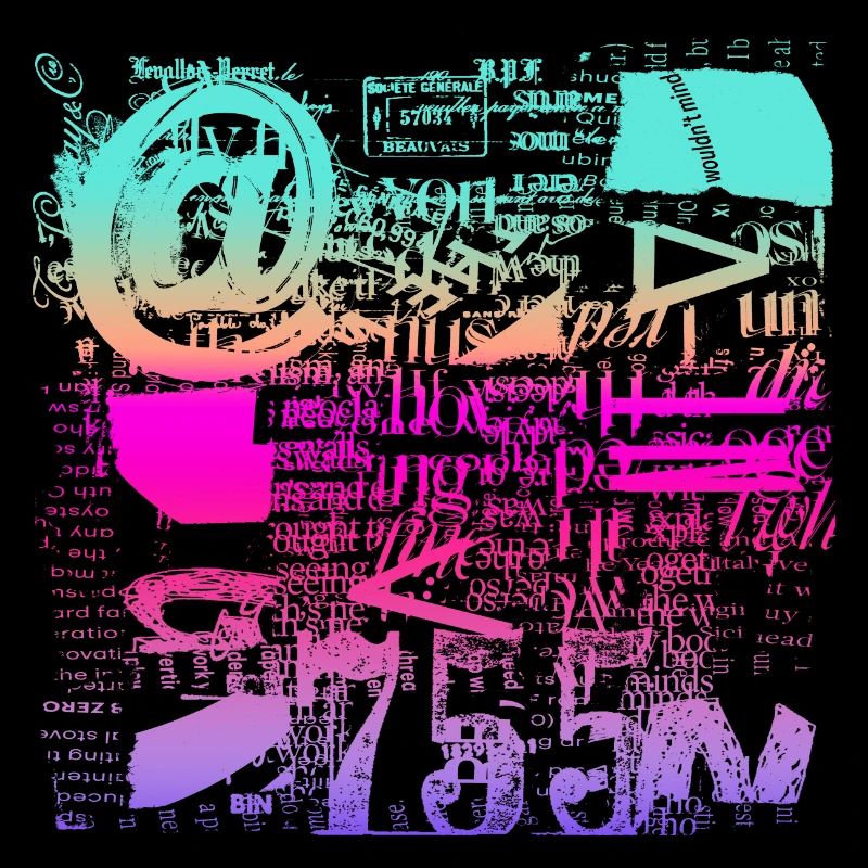 Newspaper Clipps Scrapbook Magazines Alphabet Code