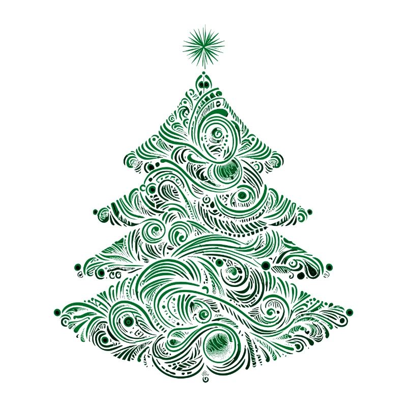 Stylized Christmas Tree
