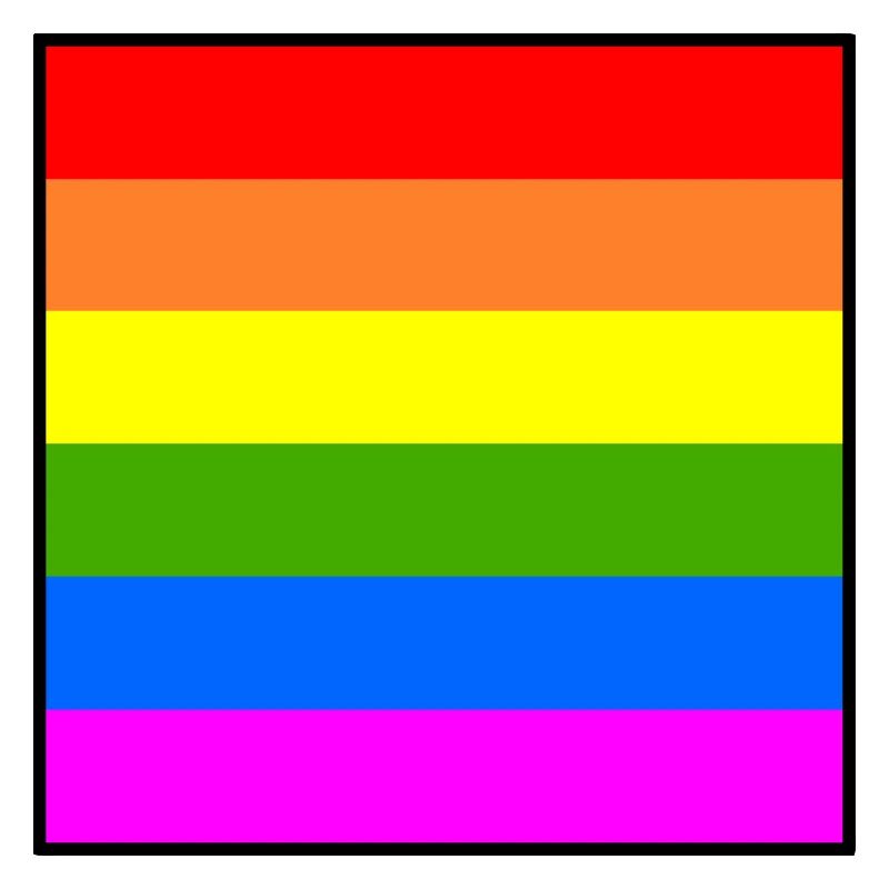 Drapeau arc-en-ciel Drapeau LGBT arc-en-ciel