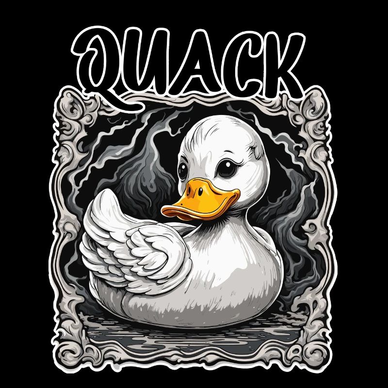 Canard en caoutchouc / Canard en caoutchouc / Eau / Baignoire