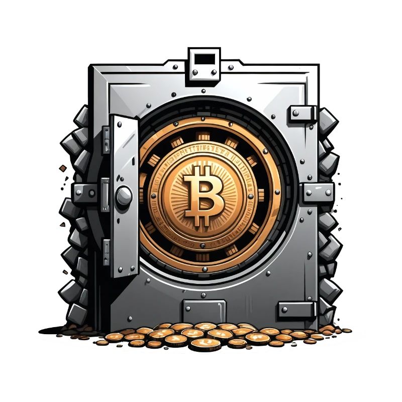 Bitcoin Krypto Crypto to the Moon Geschenk