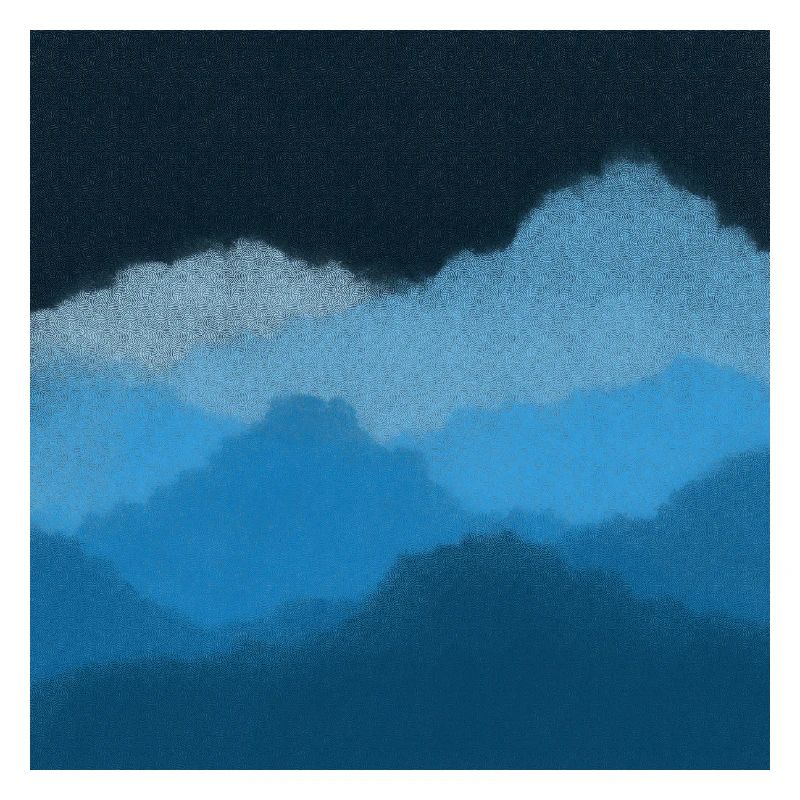 Mountains in the clouds