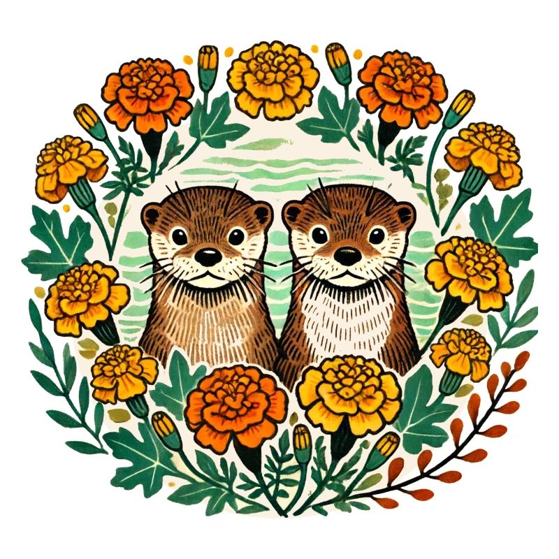 Ringelblumenotter