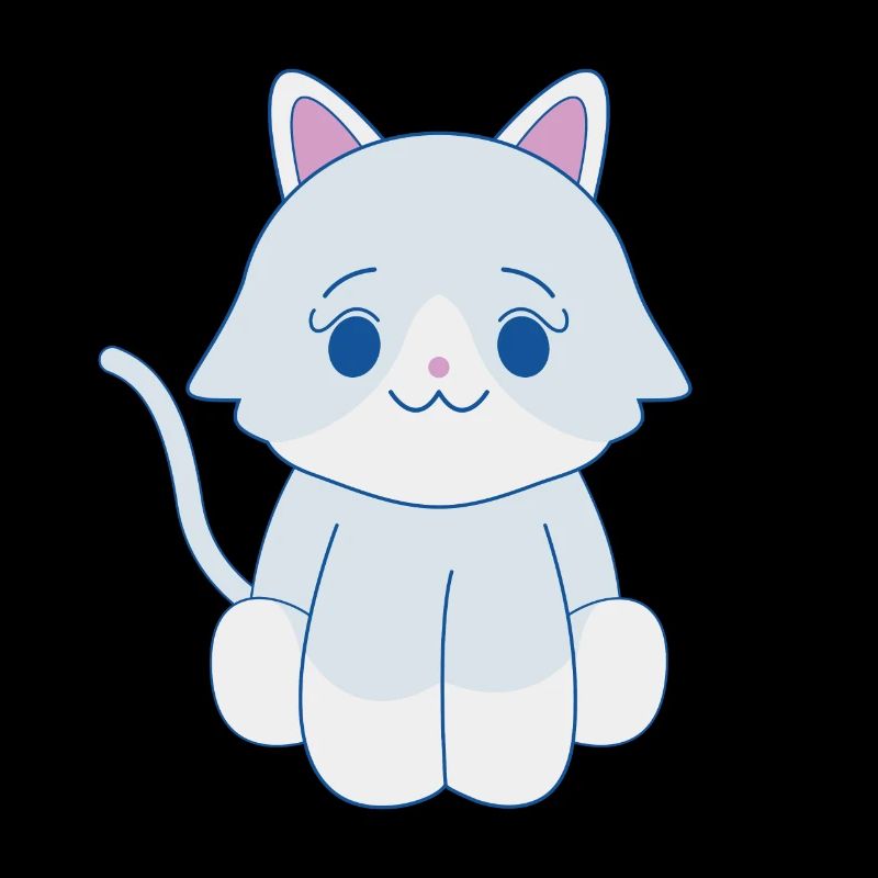 Chat blanc