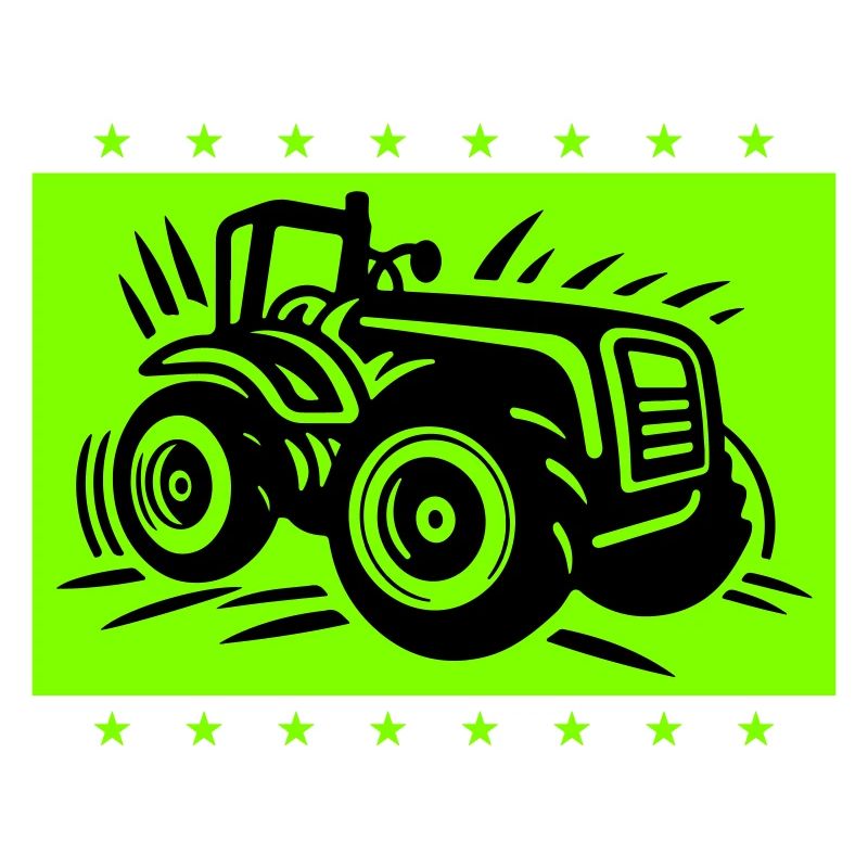 Tractor Farmer Farmer Icon
