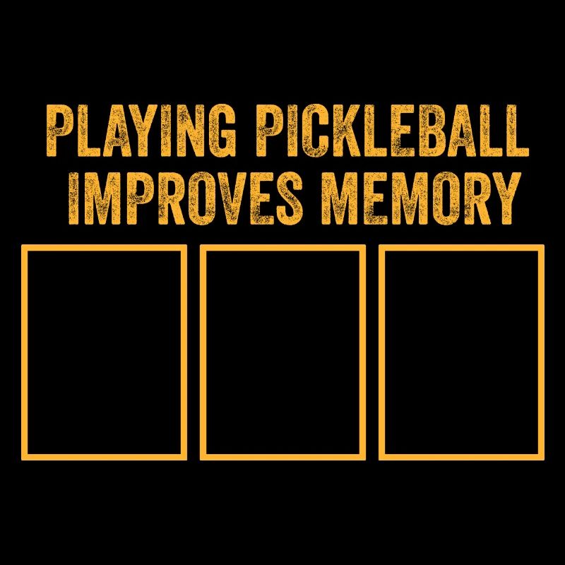 Playing pickleball improves memory