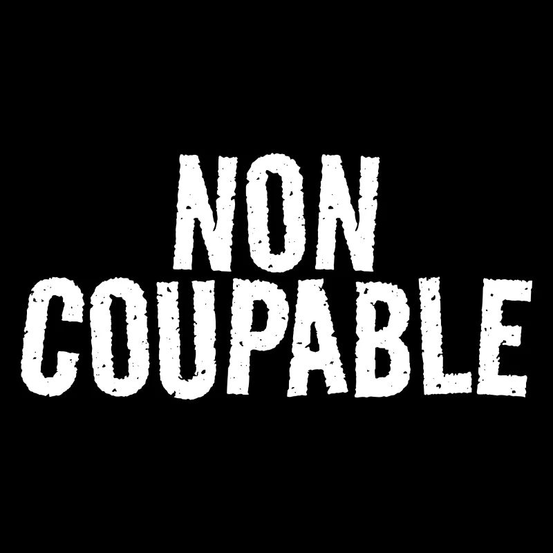 non coupable