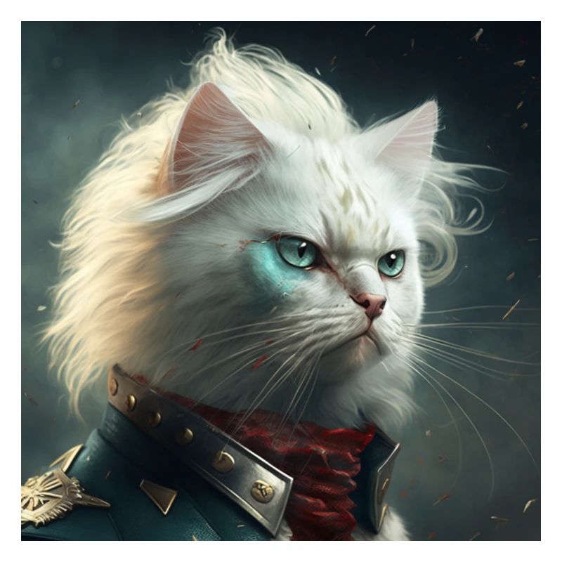 Chat blanc