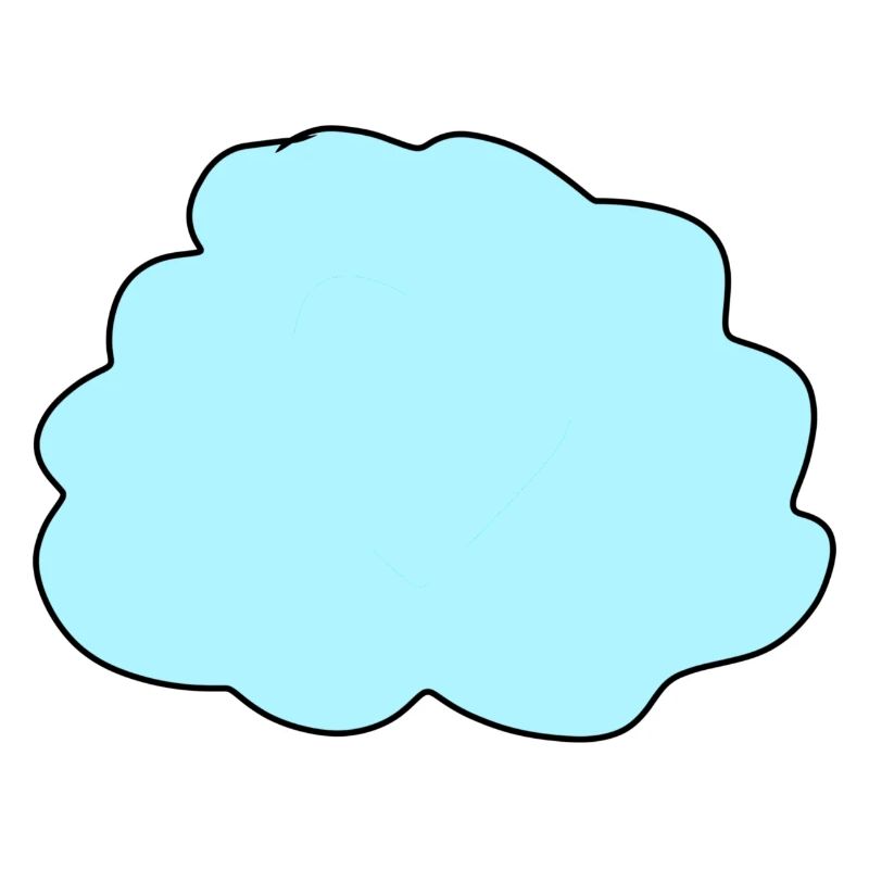 Cloud Blue Icon