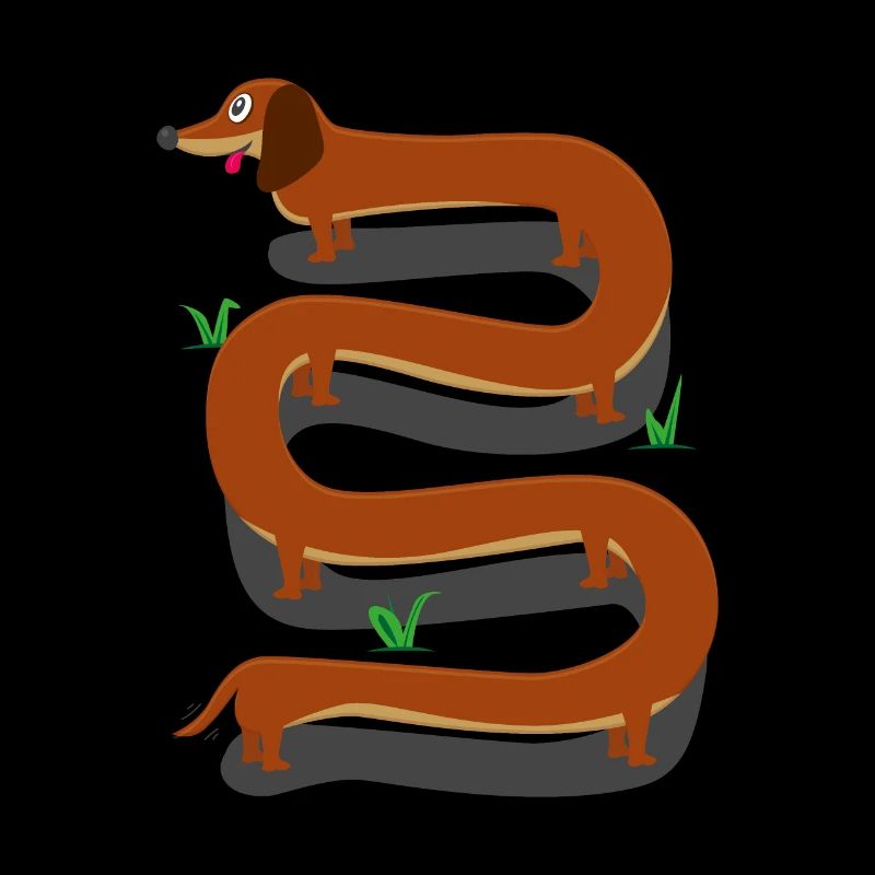 Wursthund lang - Dackel