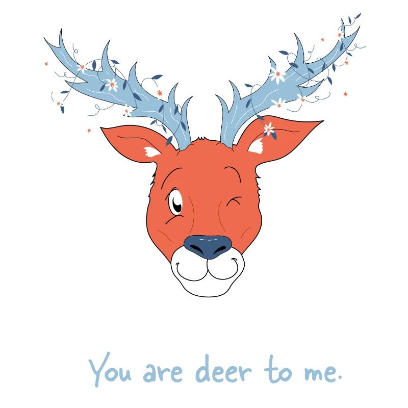 Tu es un cerf pour moi