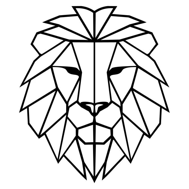 Polygone Lion
