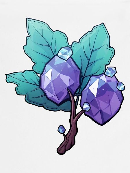 Branch with gemstones