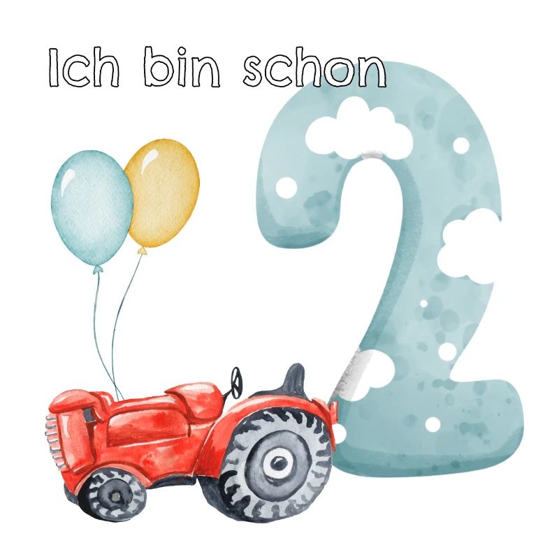 2. Geburtstag Traktor