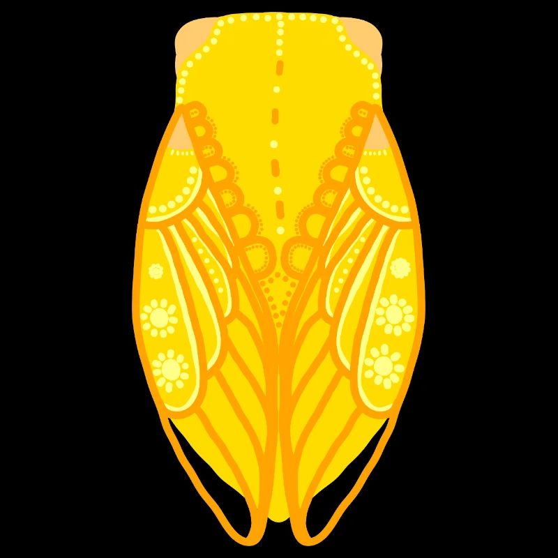 Gele cicade