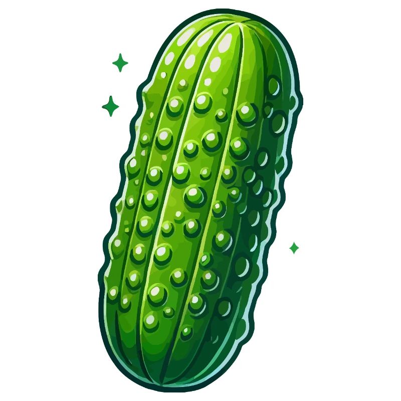 Illuminated pickle