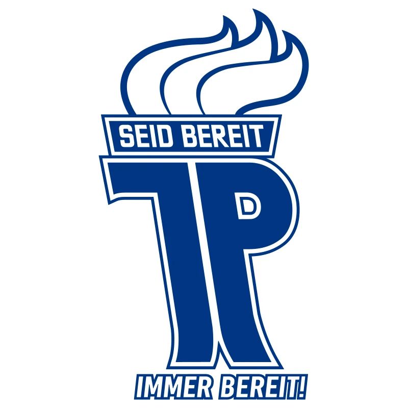 JP - Junge Pioniere immer bereit (Farbe änderbar)