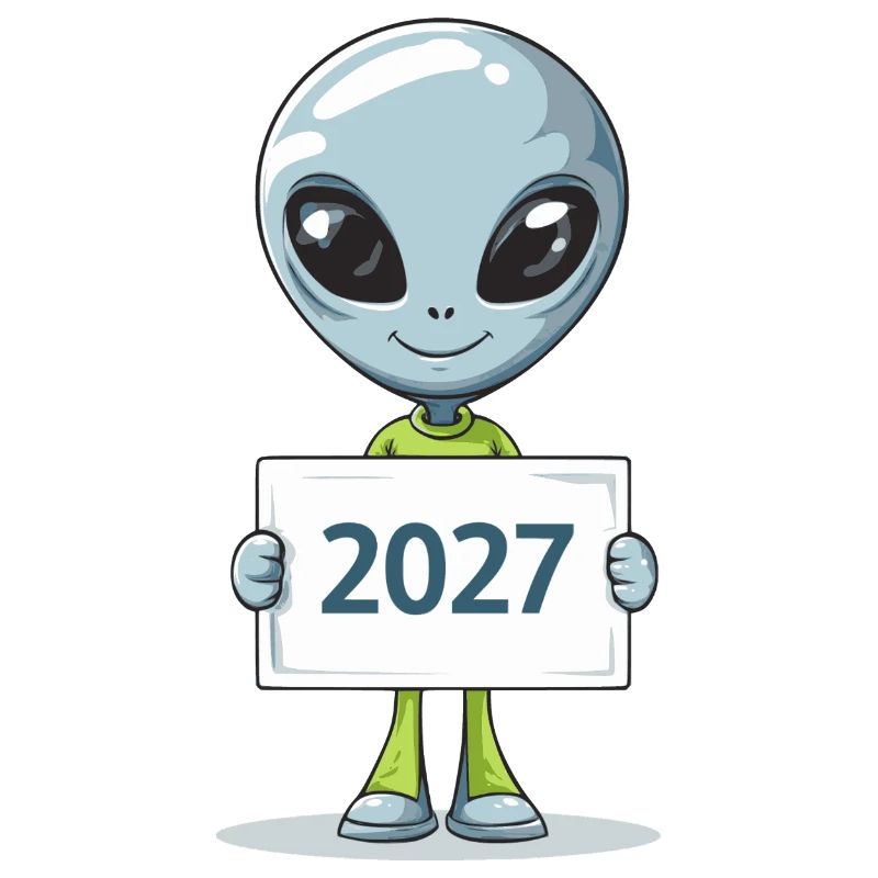 Petit extraterrestre bleu