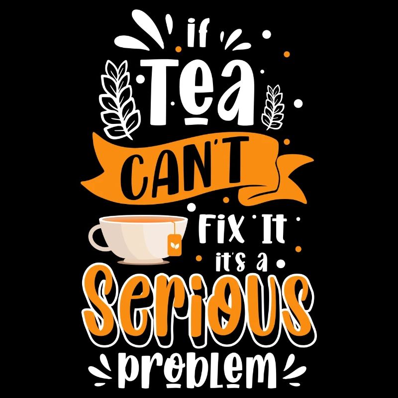 Tea drinker tea bags drinking