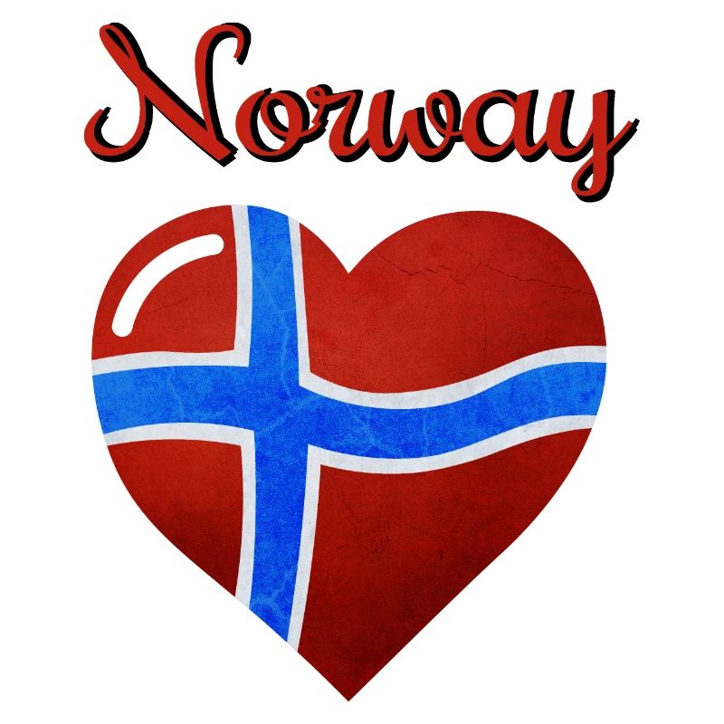 Le drapeau de la Norvège, drapeau des Norges