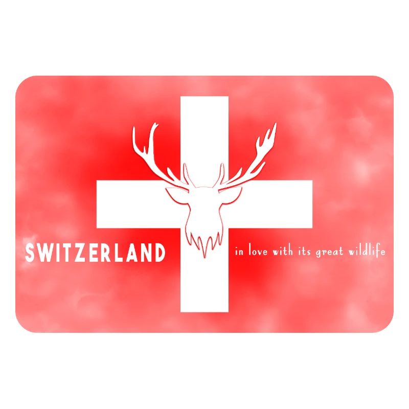 Drapeau suisse Suisse Faune sauvage