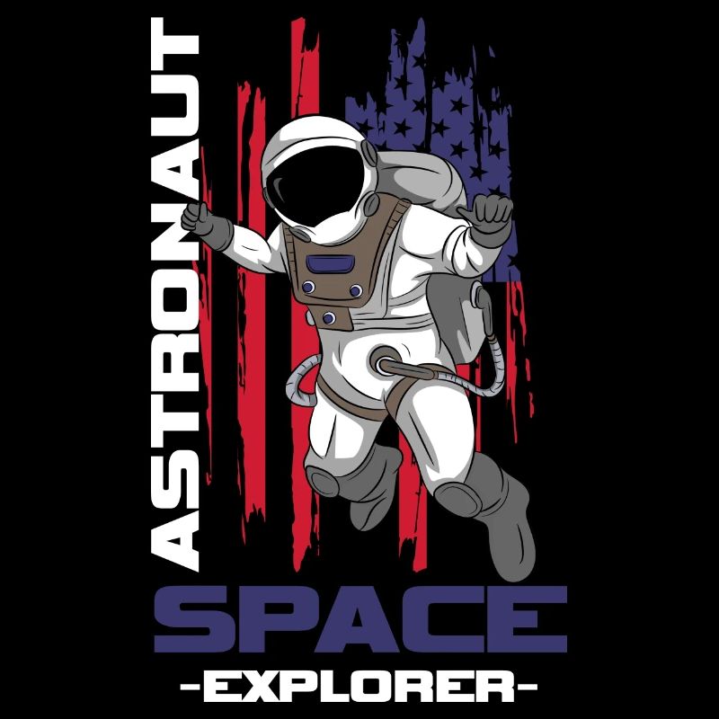 Astronaut Spacesuit Rocket